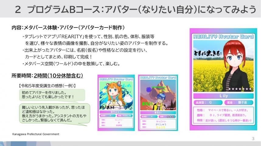 プログラムBコース
