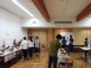 野生動物救護展展示風景