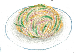 かにかま入りカラフル野菜炒め