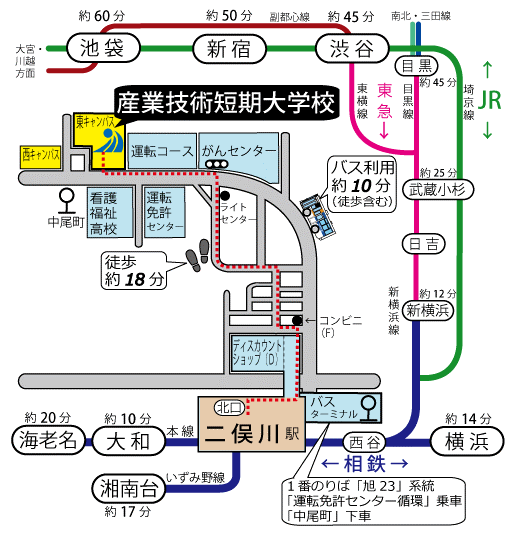 アクセスマップ