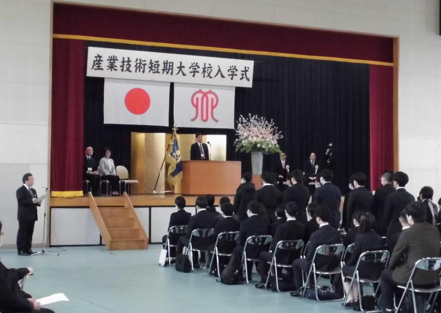 入学式の様子