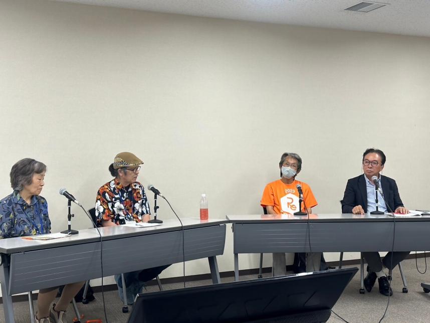認知症ご本人の座談会の様子