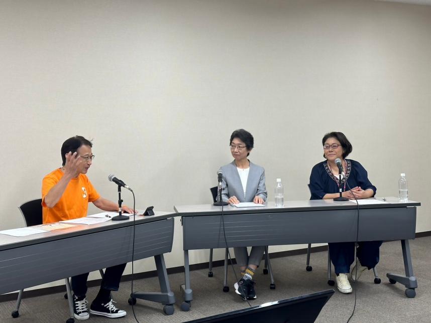 ご家族の座談会の様子