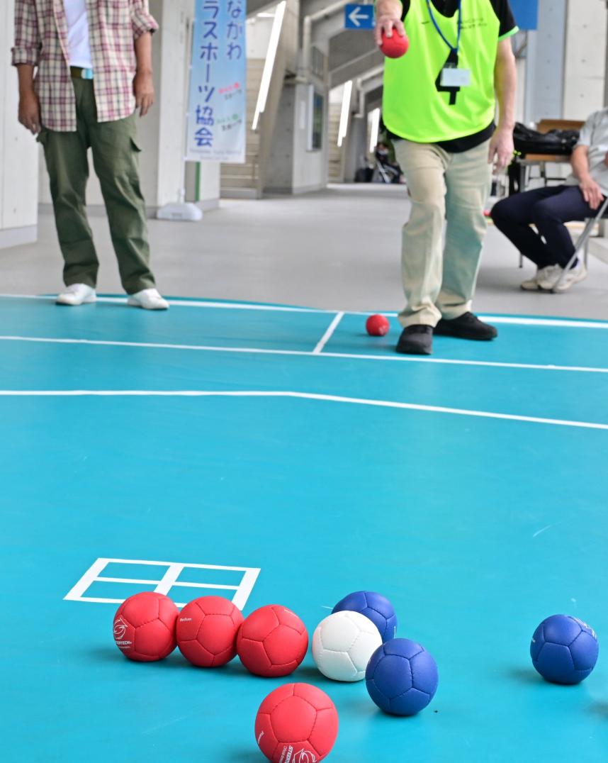ボッチャ体験のイメージ