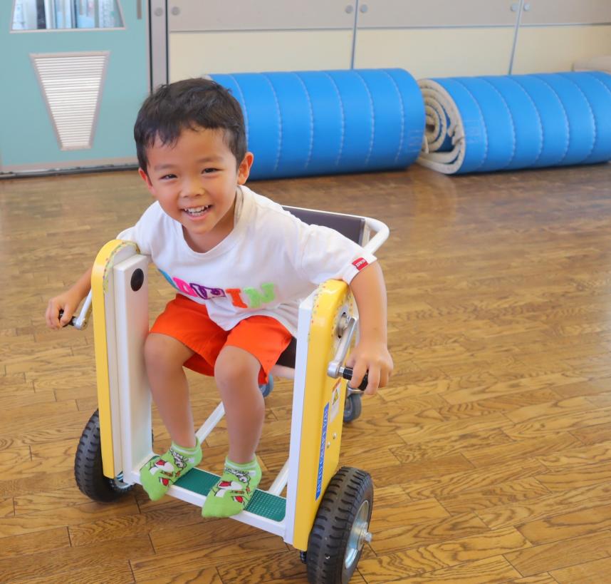 インクルーシブ自転車（一人乗り）のイメージ