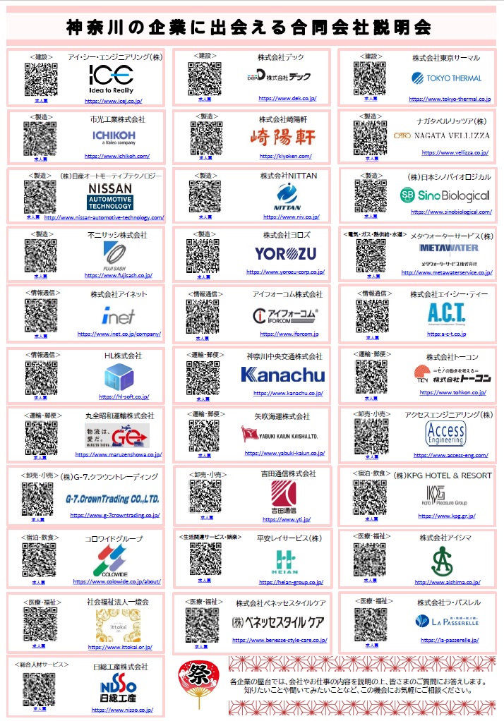 合同会社説明会第1回裏