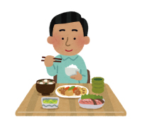 （6）朝食を食べるイメージ