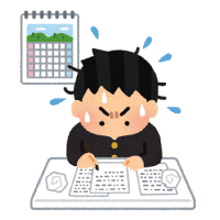 寝ないで学習するイメージ画像