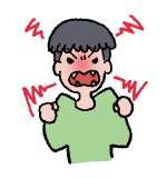 怒りっぽくなるイメージ画像