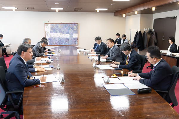 会議中