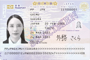 2025年旅券