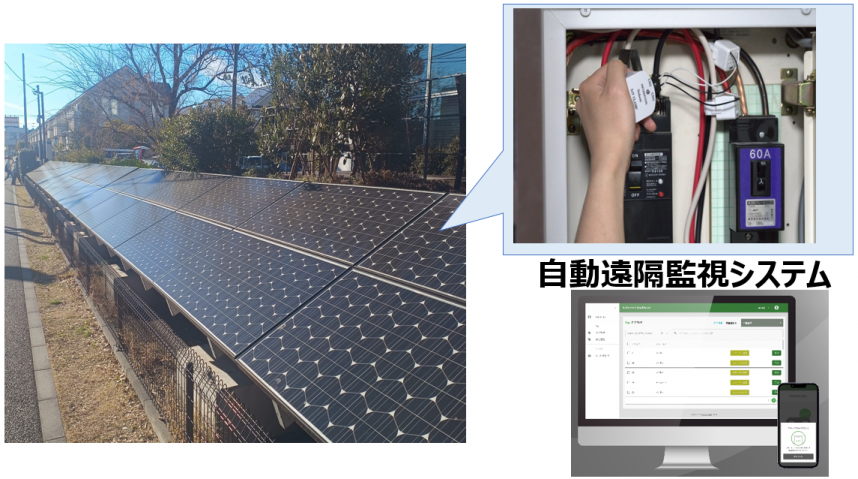 太陽光発電設備の自動遠隔監視システムについて