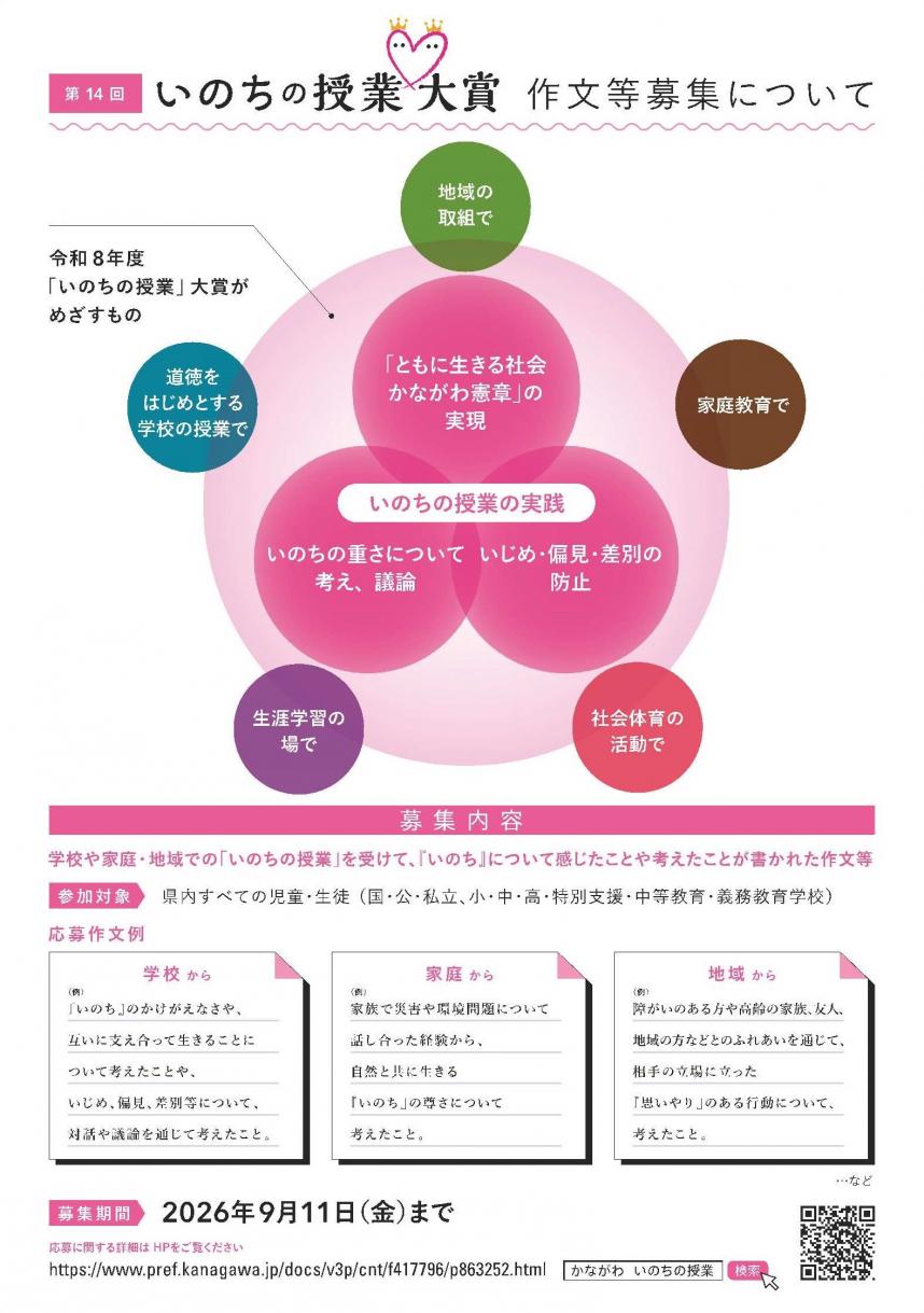 第14回募集チラシ裏