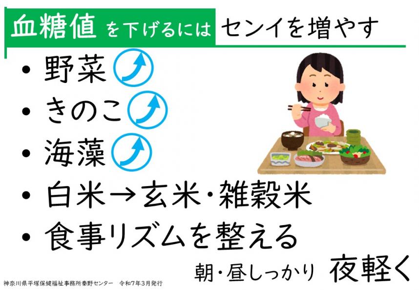 メモ5血糖対策