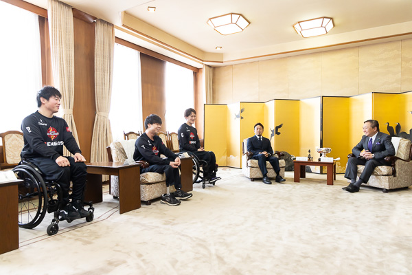 訪問の様子