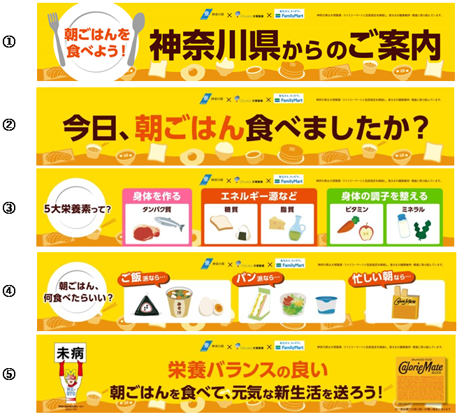 朝食喫食の啓発動画