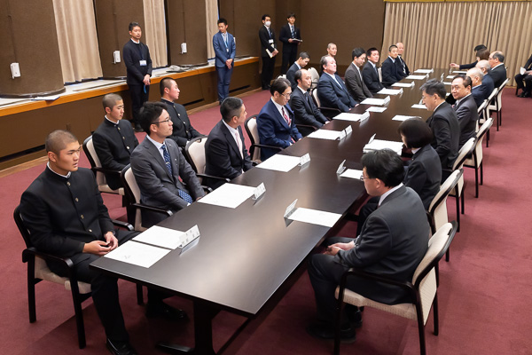 表敬の風景