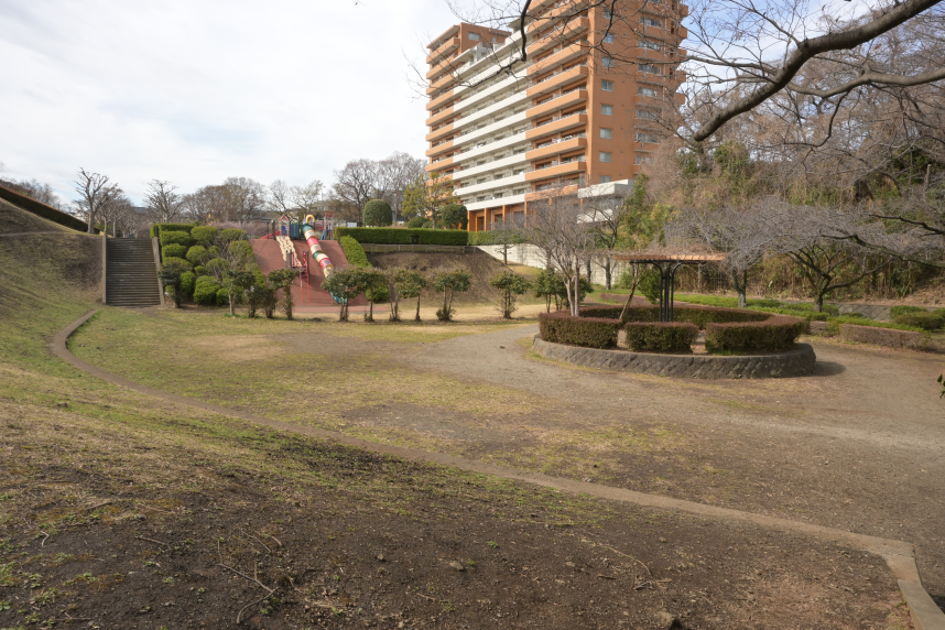 中間にある憩いの場