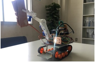 スマホで操作できる探索ロボット