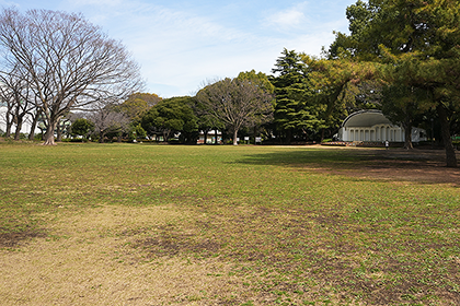 野外音楽堂と平成広場