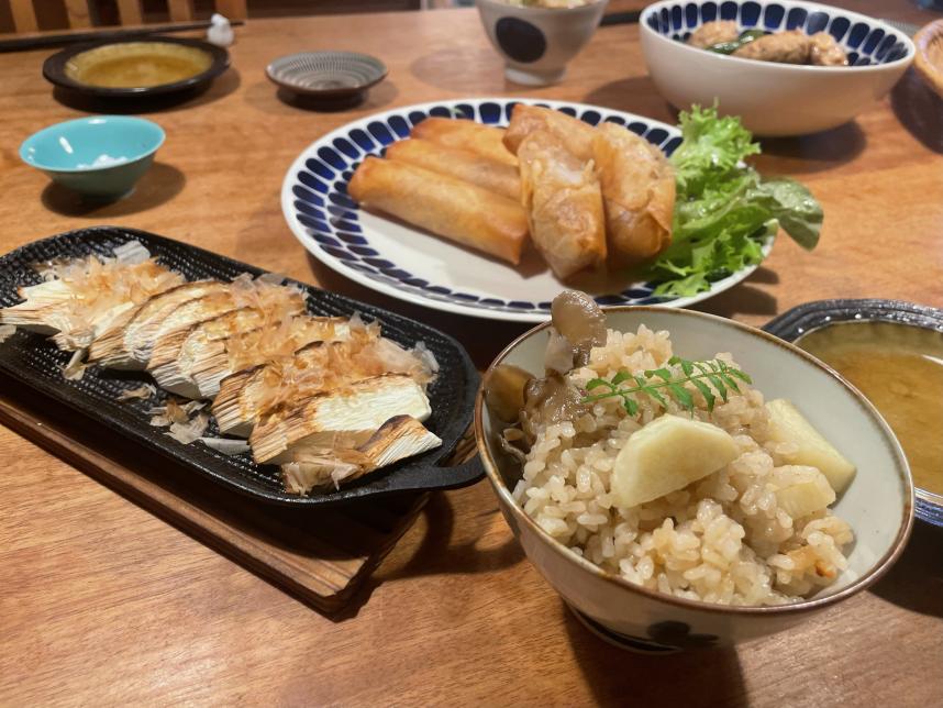 調理後の大磯マコモ