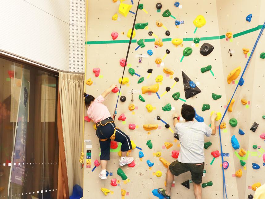 体験会ボルダリング1