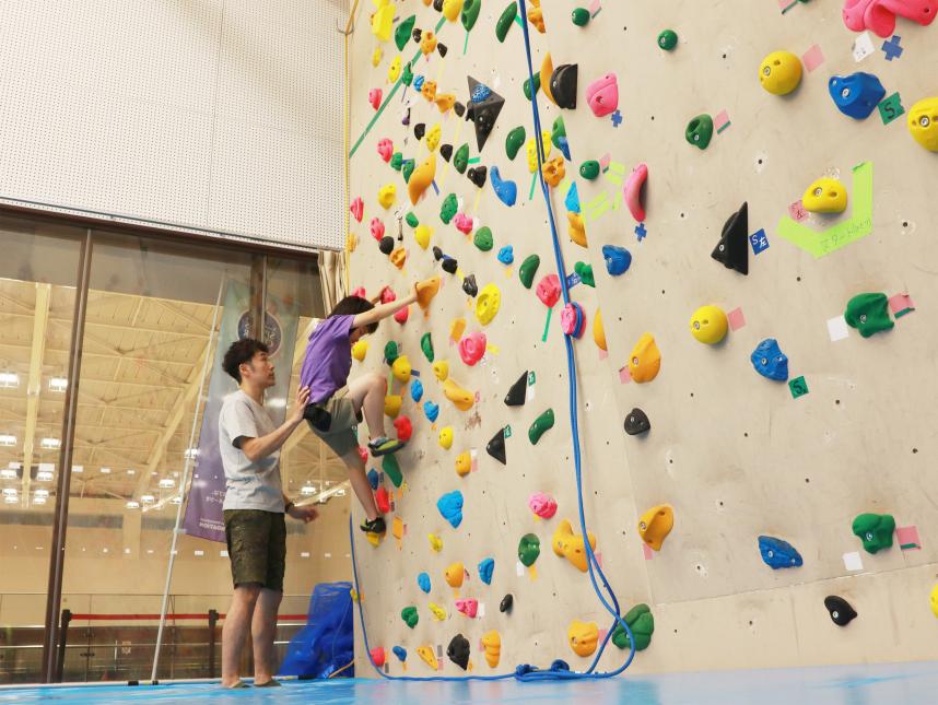 体験会ボルダリング2