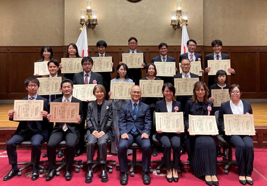 第1部門受賞者集合写真