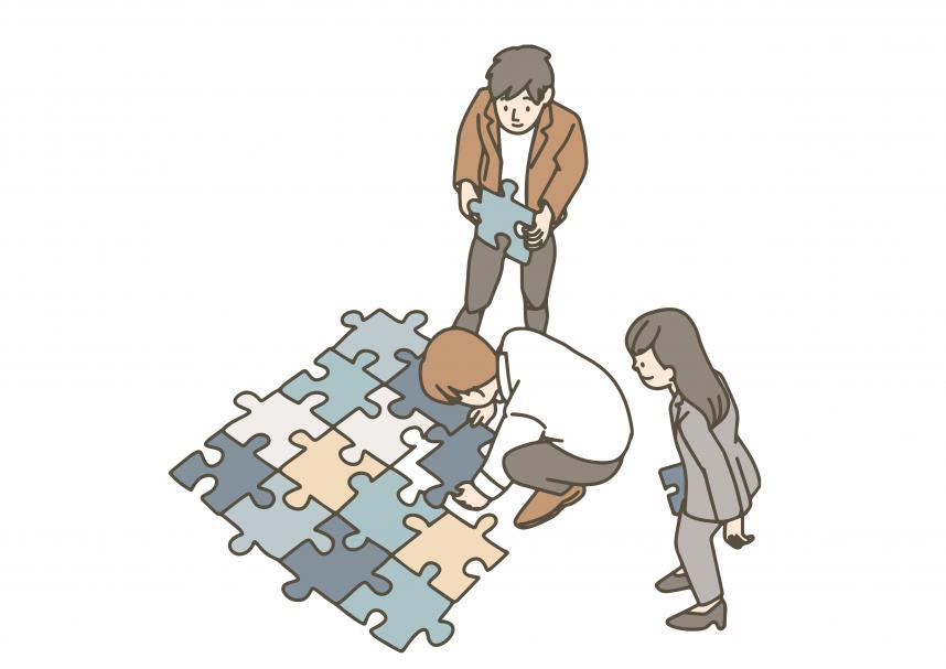 相談するチーム