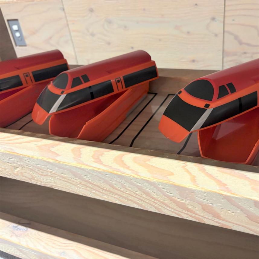 ロマンスカーの弁当箱