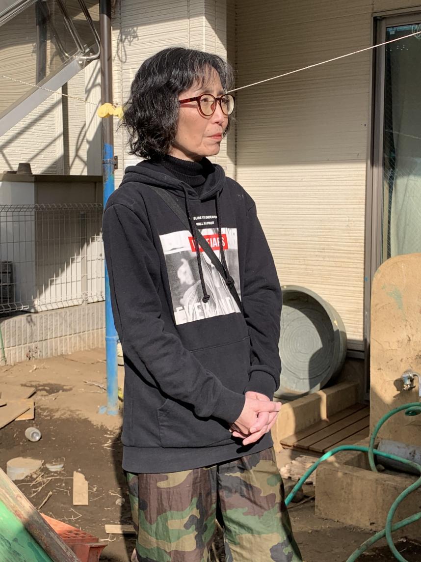 インタビューに答える髙澤園長