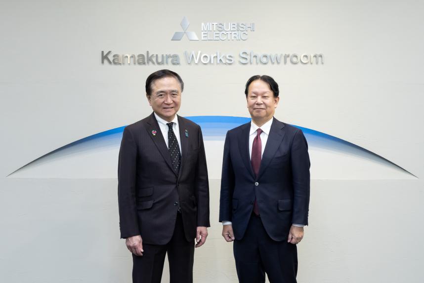 知事ツーショット写真