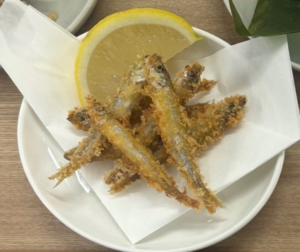 ワカサギフライ