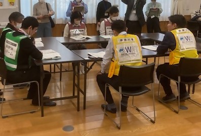 避難所内情報共有会議