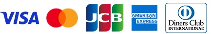 使用できるクレジットカードロゴ