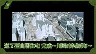 逆Ｙ字型高層住宅完成