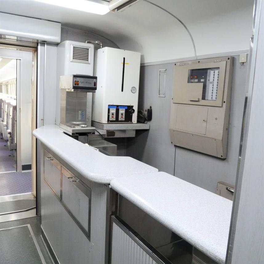 RSEのビュッフェコーナー