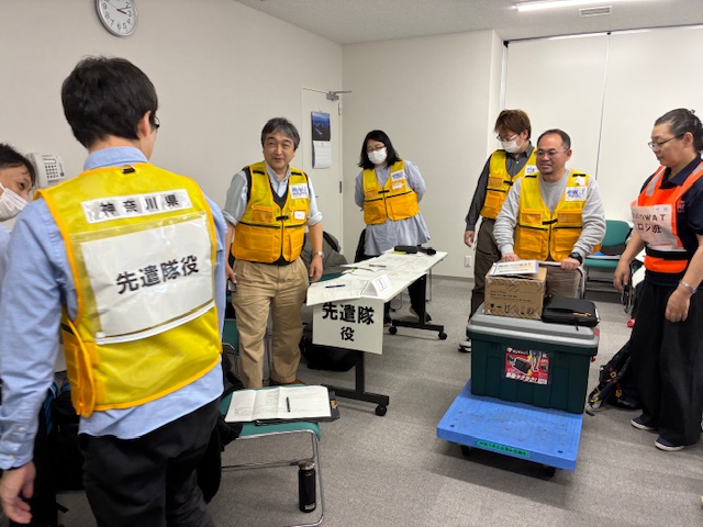 DWAT出発の様子