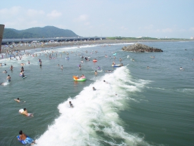 大磯海水浴場の写真