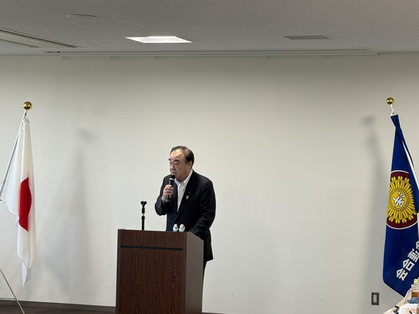 令和8年8月25日議長の活動写真