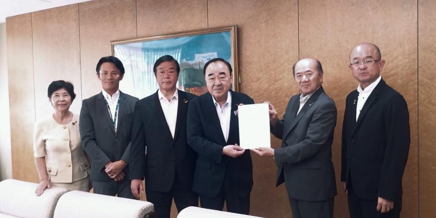 令和8年8月31日議長の活動写真