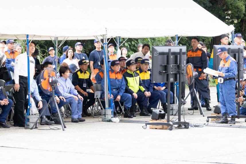令和8年9月1日議長の活動写真3