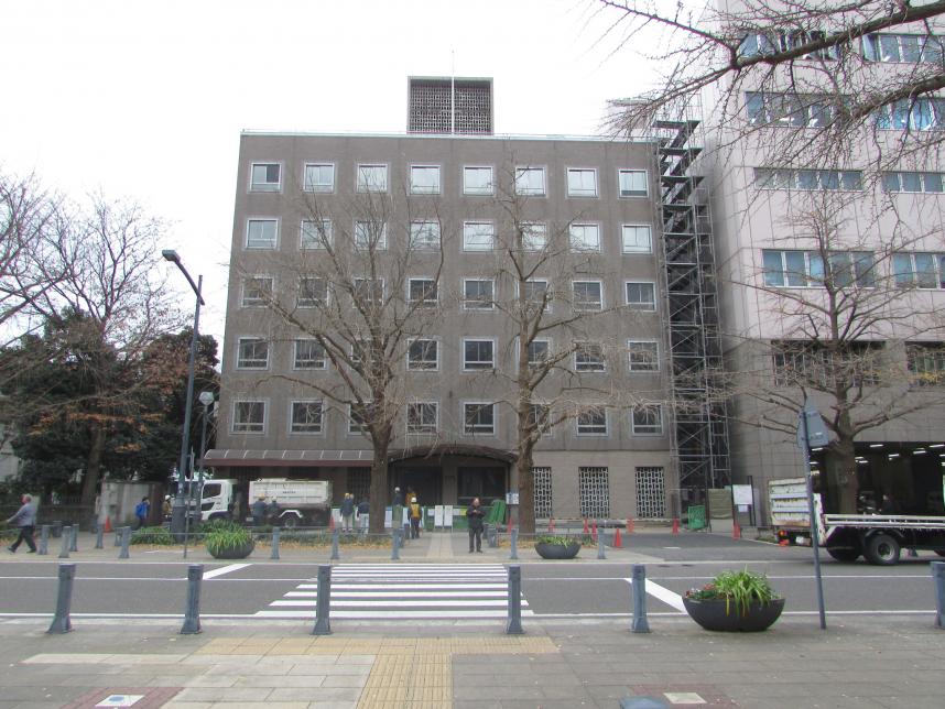 分庁舎（現　東庁舎）除却前の写真