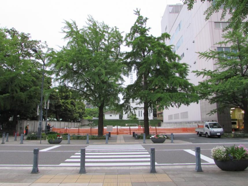 分庁舎（現　東庁舎）除却工事施工後の写真