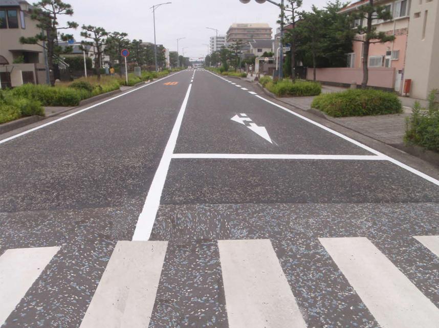 国道608号平塚停車場袖ヶ浜(後)
