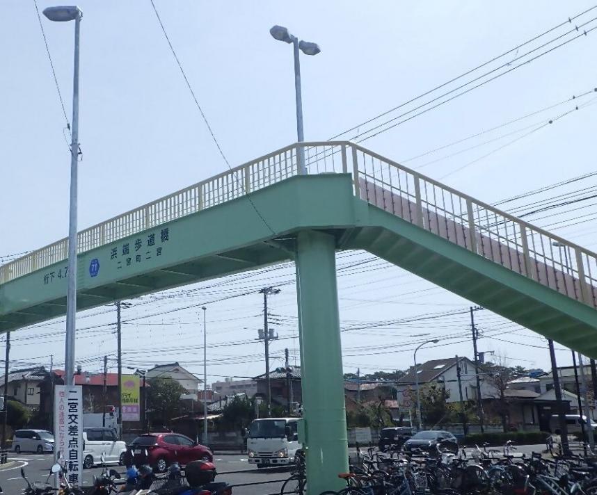 浜端歩道橋-2