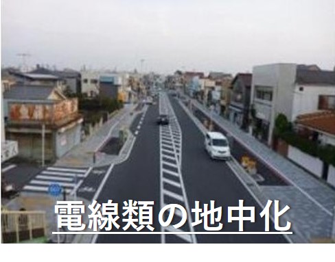 トップ画像(電線類の地中化)