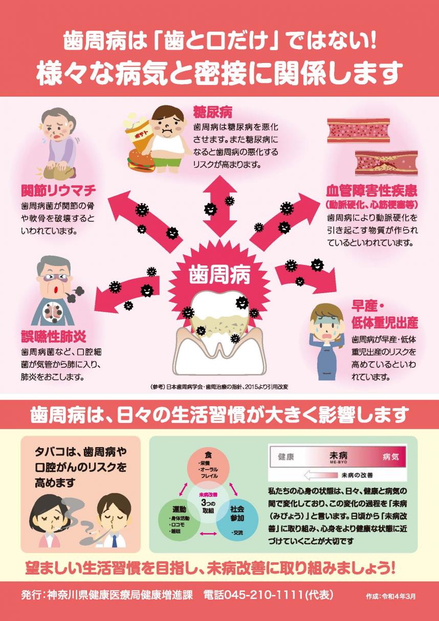歯周病チラシ