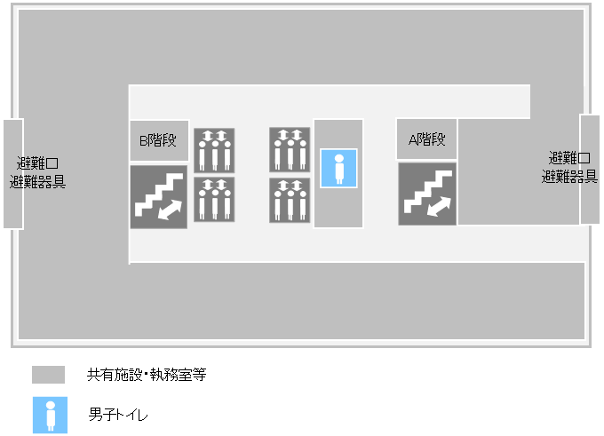 4階フロア図