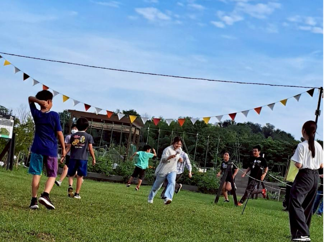 田園調布学園大学の活動中の写真